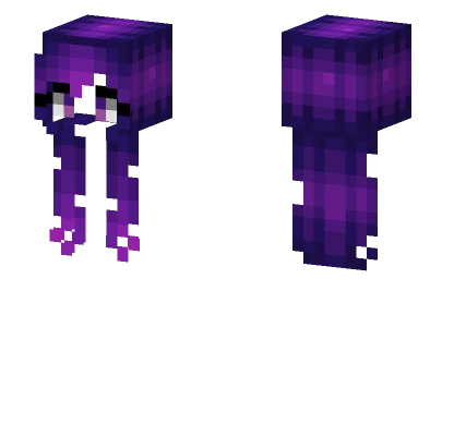 Hb Ombre Galaxy Blue Purple Minecraft skin