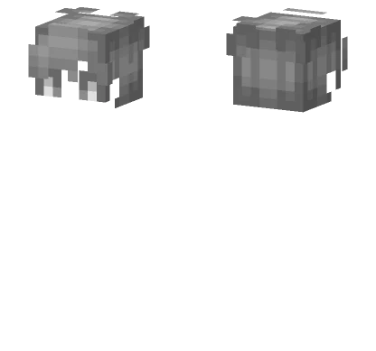 Hb Short Male Silver Minecraft skin