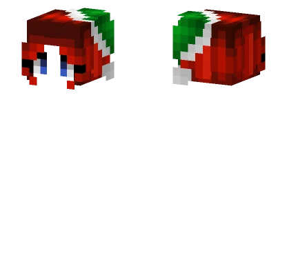 Hb Short Red W Hat Minecraft skin