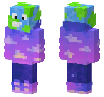 Head From The Planet Minecraft skin