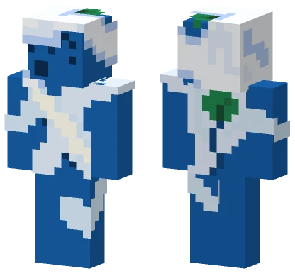 Healed Up Blue Berry Minecraft skin