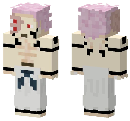 Heian Era Ryomen Sukuna Minecraft skin