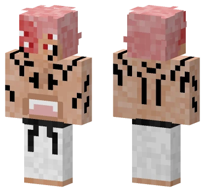 Heian Sukuna Minecraft skin