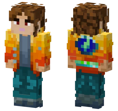 Heistheroh Teal Hoodie Minecraft skin