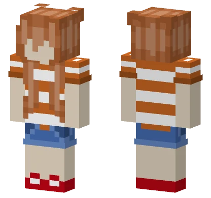 Helbie Summer Time Theme Minecraft skin