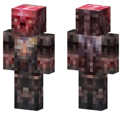 Hellish Cyborg Minecraft skin