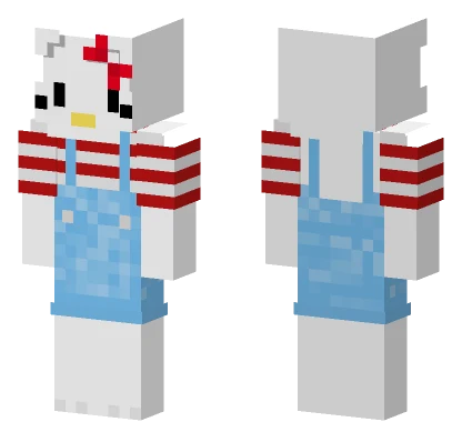 Hello Kitty Minecraft skin