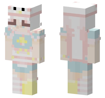 Hello Kitty Baker Minecraft skin