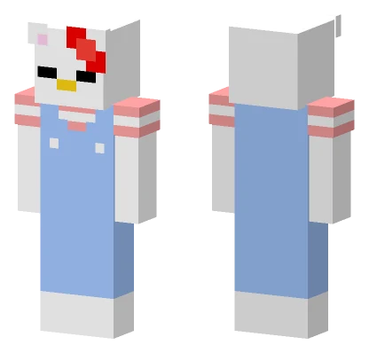 Hello Kitty Minecraft skin