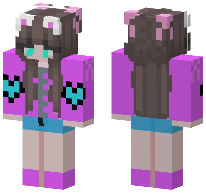 Hello Kitty Cute Minecraft skin