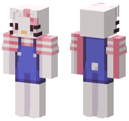 Hello Kitty Minecraft skin