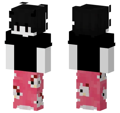 Hello Kitty Emo Minecraft skin