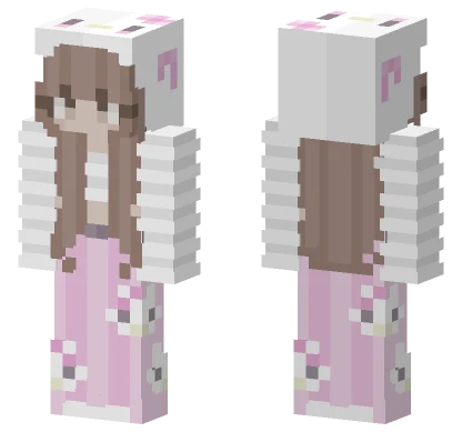 Hello Kitty Fan Skin Minecraft skin