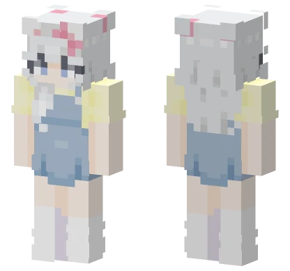 Hello Kitty Girl Minecraft skin