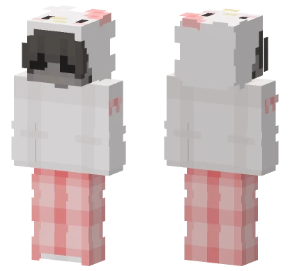 Hello Kitty Hoodie Minecraft skin