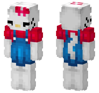 Hello Kitty Outfit 2 Minecraft skin