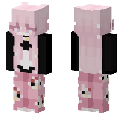 Hello Kitty Pants Minecraft skin