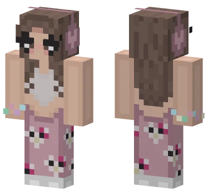 Hello Kitty Pants Minecraft skin