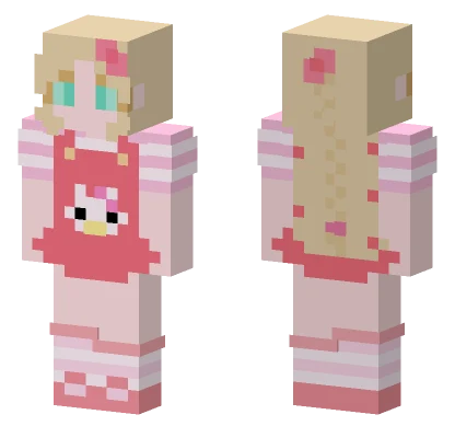 Hello Kitty Reshade Minecraft skin