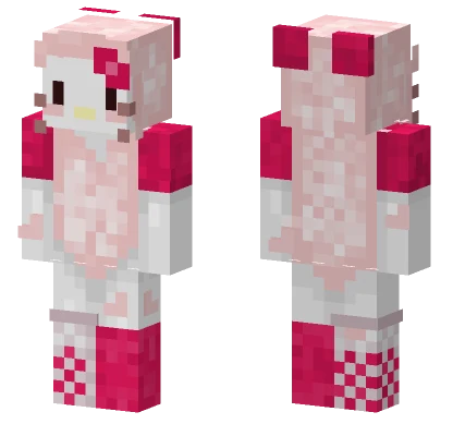 Hello Kitty Skin Minecraft skin