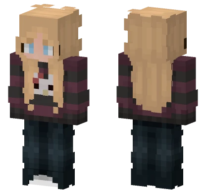Hellokitty Sweater Minecraft skin