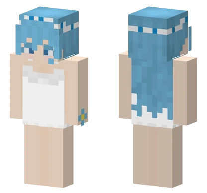 Helm Post Shower Moment Minecraft skin