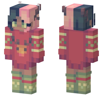Here Comes Santa Claus Minecraft skin