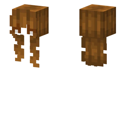 Hermione Hair Base Minecraft skin