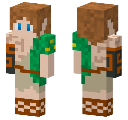 Hero Of Zonai Minecraft skin