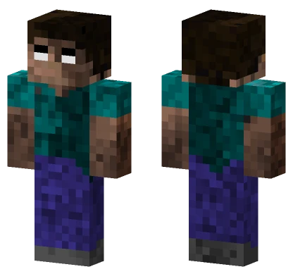 Herobrine 7 Annoying Villagers Minecraft skin