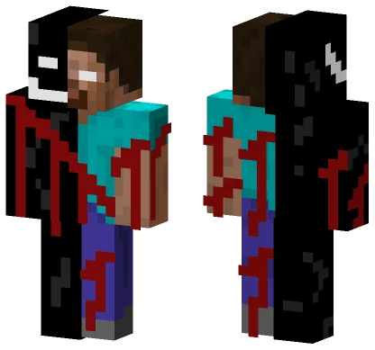 Herobrine Corrompido Minecraft skin
