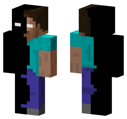 Herobrine Corrupted Minecraft skin