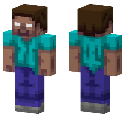 Herobrine Hive Style OG Minecraft skin