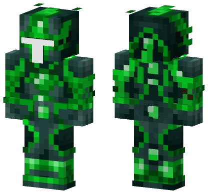 Herobrine Knight Minecraft skin