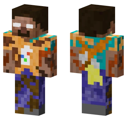 Herobrine Milestone 3 Minecraft skin
