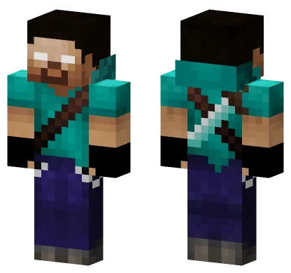 Herobrine Pro Minecraft skin