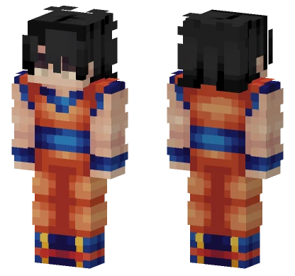 Hey Its Me Goku Minecraft skin