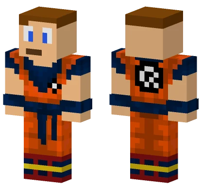 Hfjw Goku Fit Minecraft skin