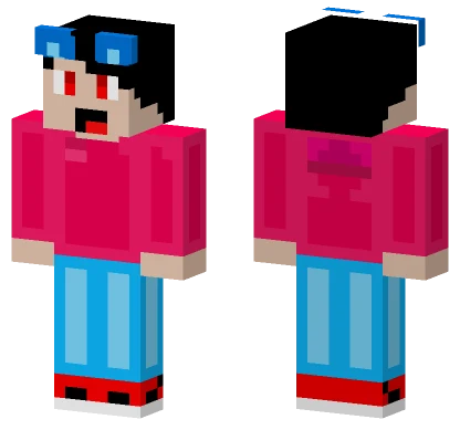 Hhhc Blue Outfit Minecraft skin