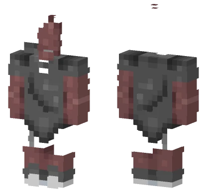 Hiding Behind Mask Ob Minecraft skin