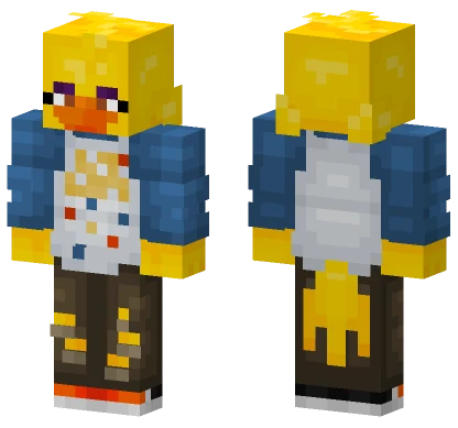 Highschool Chica Minecraft skin