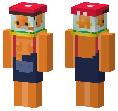 Hill Billy Fish Minecraft skin