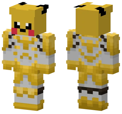 Himmelkrieger Pikachu Minecraft skin