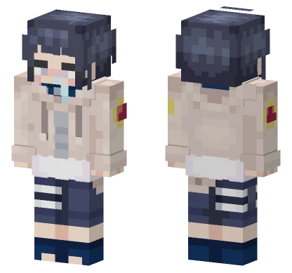 Hinata 1 Girl Minecraft skin