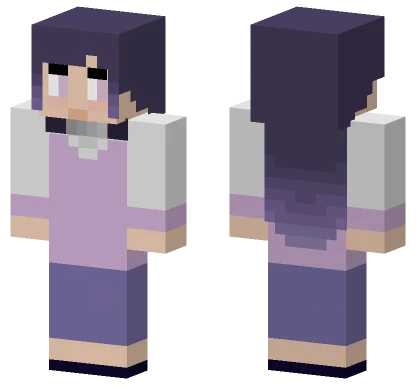 Hinata Hyuga Minecraft skin