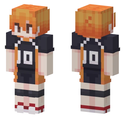 Hinata Shoyo 2 0 Minecraft skin