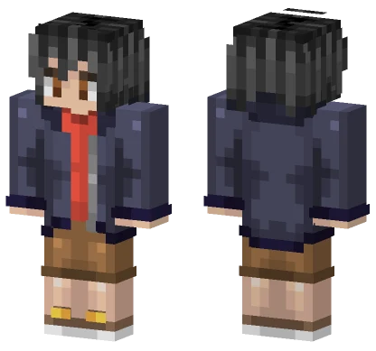 Hiro School Uniform Minecraft skin