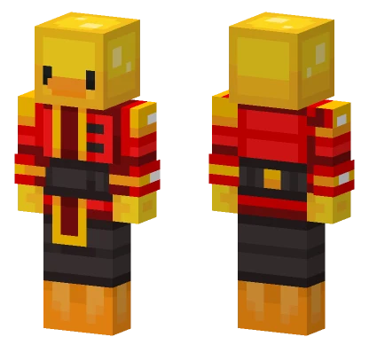 Hive Style Duck In Ionicdino Outfit Minecraft skin