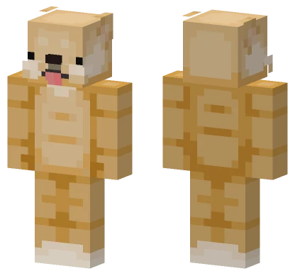Hive Styled Doge Minecraft skin