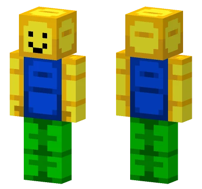 Hive Styled Roblox Noob Minecraft skin